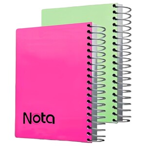 Nota Notebook Spiral Squares 12X16cm 100 Sheets