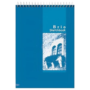 Brio Sketch Book Spiraled 16 Sheets B5 90G