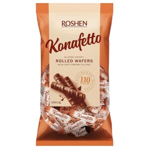 Roshen Konafetto Rolled Wafers 1000G