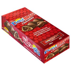 Tiffany Day Break Crunchy Chocolate Wafer Bar 12.5G X24