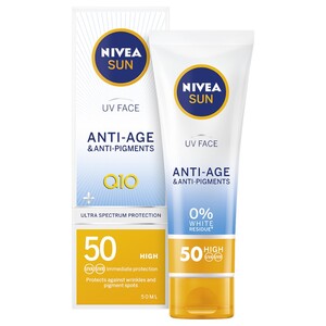 Nivea Sun Anti Age Facial Cream 0% Spf50 50Ml