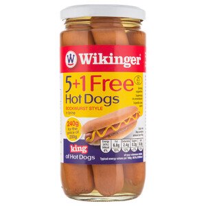 Wikinger Hotdog 5 + 1 Free 240G