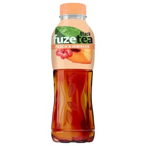 Fuze Tea Black Tea Peach Hibiscus 500Ml