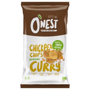 O'nest Chickpea Chips Curry 75G