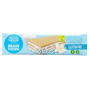 Brain Foods Vanilla Wafer Gluten Free 30G