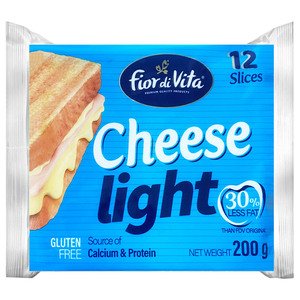 Fior Di Vita Cheese Slices Light 200G