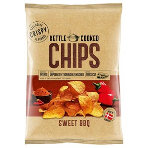 Kettle Cooked Chips Sweet Bbq 150G