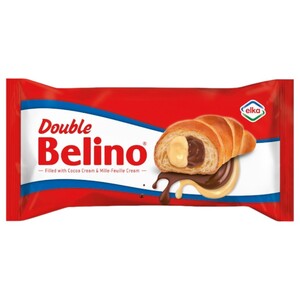 Belino Double Croissant Cocoa & Mille Feuille Cream 80G