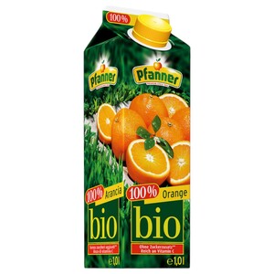 Pfanner Orange 100% Bio 1L