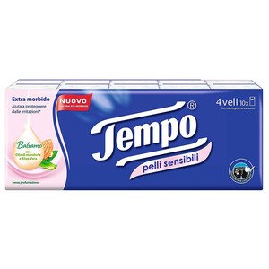Tempo Hanky Sensitive Single X10