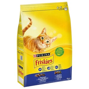 Friskies Cat Pollock & Vegetable 4Kg