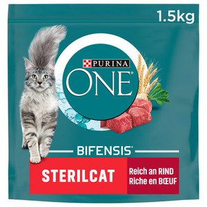 Purina One Sterilcat Beef & Wheat 1.5Kg
