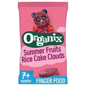 Organix Summer Fruit Rice Cake Clouds 40G