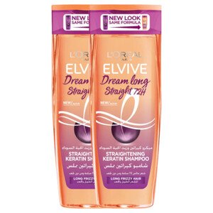 Elvive Shampoo Dream Long Straight 400Ml X2