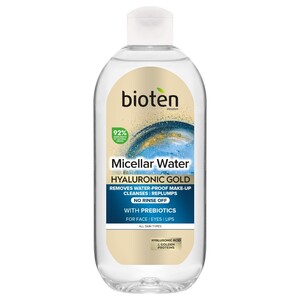 Bioten Hyaluronic Gold Micellar Water Make-Up Remover 400Ml