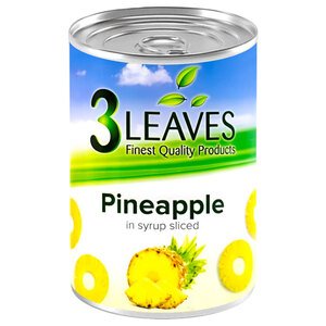 3 Leaves Pineapple Rings 565G