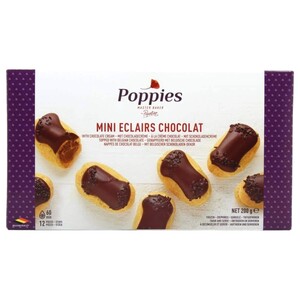 Poppies Mini Eclairs Chocolate 200G
