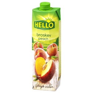 Hello Juice Peach Nectar 1L