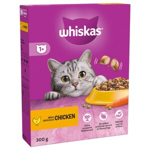 Whiskas 1+ Cat Dry Chicken 300G