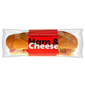 Naked Ham & Cheese Sandwich