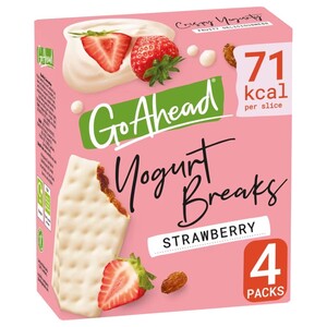 Go Ahead Yoghurt Breaks Strawberry 35.5G X4
