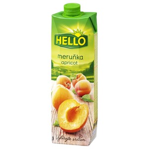 Hello Juice Apricot 1L