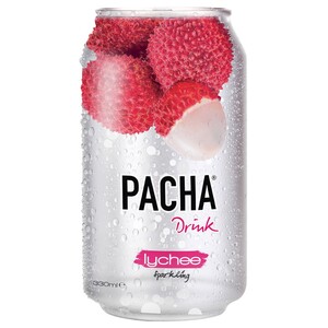 Pacha Lychee Sparkling 330Ml
