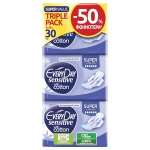 Everyday Sens Super 30 Pads -50%
