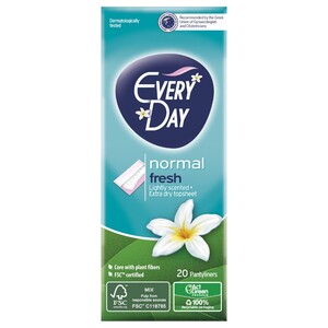 Everyday Pantyliners Deo Singles 20 Pads