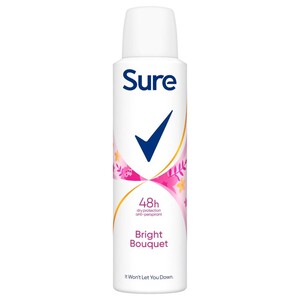 Sure Women Deodorant Bright Bouquet Antiperspirant Spray 150Ml