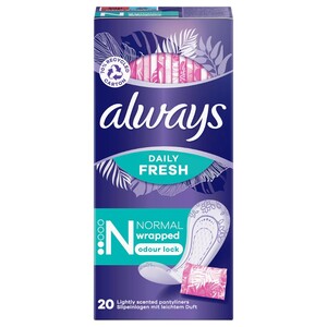 Always Liners Normal 20 Pads