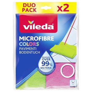 Vileda Floor Cloths Colors 2 Pieces