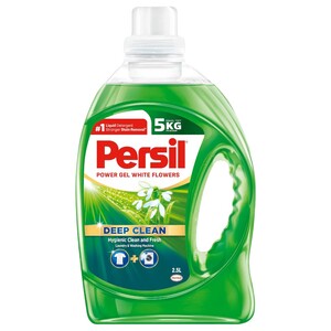 Persil Liquid Laundry Detergent Power Gel Deep Clean White Flowers 2.5L