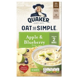 Quaker Oats So Simple Apple & Blueberry 454G