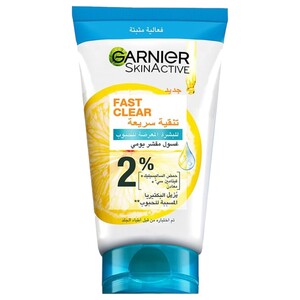 Garnier Skin Active Fast Clear Face Wash 150Ml