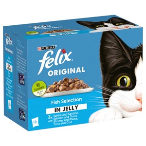 Felix Pouch Fish In Jelly 12 Pieces 100G