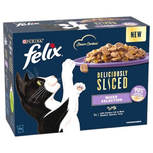 Felix Deliciously Sliced Mixed Selection 12 Pieces 80G