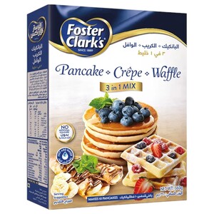 Foster Clark's Pancake Crepe Waffle 3 In 1 Mix 360G