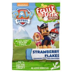 Fruit Funk Happybag Paw Patrol Strawberry Flakes 16G