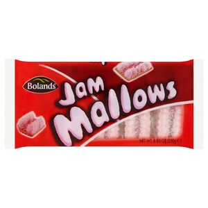 Bolands Jam Mallows 250G