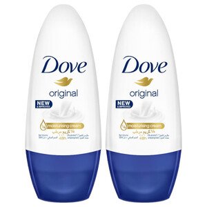 Dove Roll On Original 50Ml X2