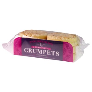 Lakeland Trad Round Crumpets 6 Pieces 290G