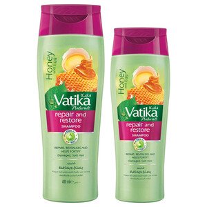 Vatika Shampoo Repair & Restore 400Ml + 200Ml