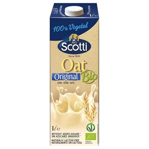 Riso Scotti Organic Oat Natural Drink 1L
