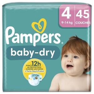 Pampers Baby Dry 4 Maxi 45 Pieces