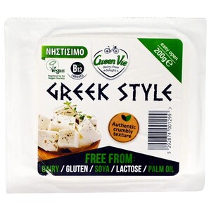 Green Vie Greek Style Block 200G