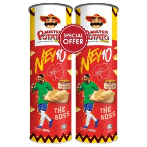 Mister Potato Crisps Original 160G X2