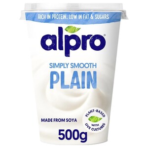 Alpro Plant Based Yogurt Plain 500G
