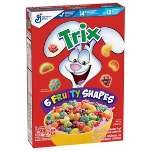 General Mills Trix 6 Fruity Shapes 456G