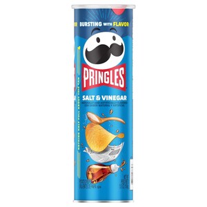 Pringles Potato Chips Salt & Vinegar 158G